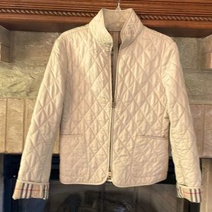 Quilted Burberry jacket. Great condition.